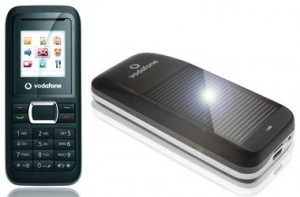 Vodafone 247-A solar powered mobile