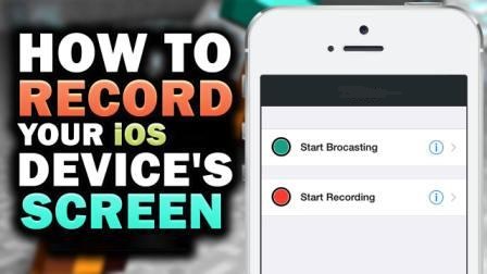Record Screen On iOS