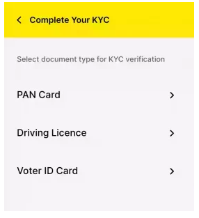 Zupee KYC verification